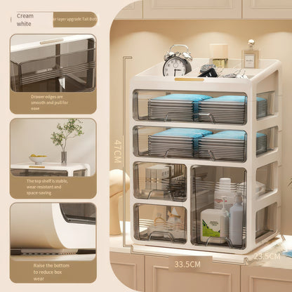 Drawer Medicine Storage Box - Layered Family Medicine Organizer with Large Capacity