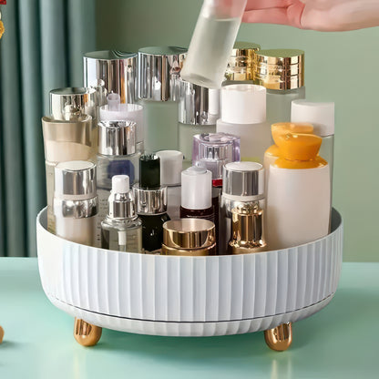 Rotating Makeup Organizer – 360° Perfume and Vanity Tray