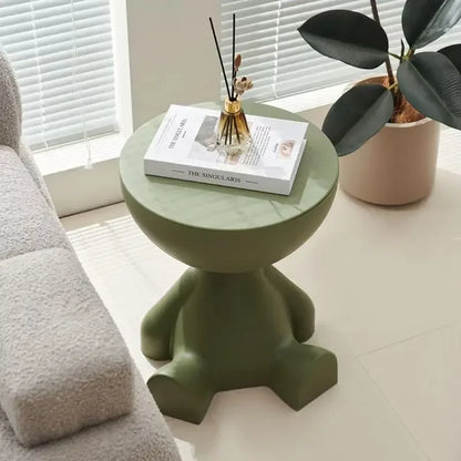 Sofa Edge Table – Compact Flat-Head Coffee Table