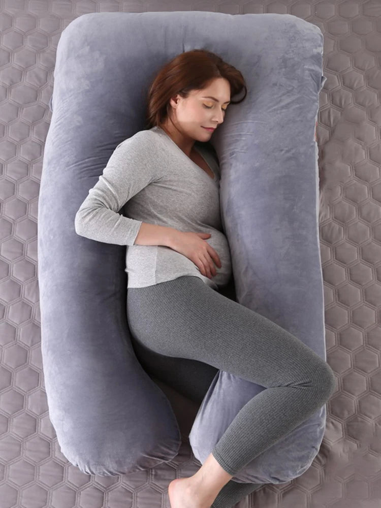 Pregnancy Support Pillow – 120x70cm Soft Maternity Cushion