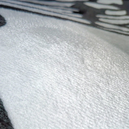 Wave Pattern Floor Mat - Soft Anti-Slip Home Rug