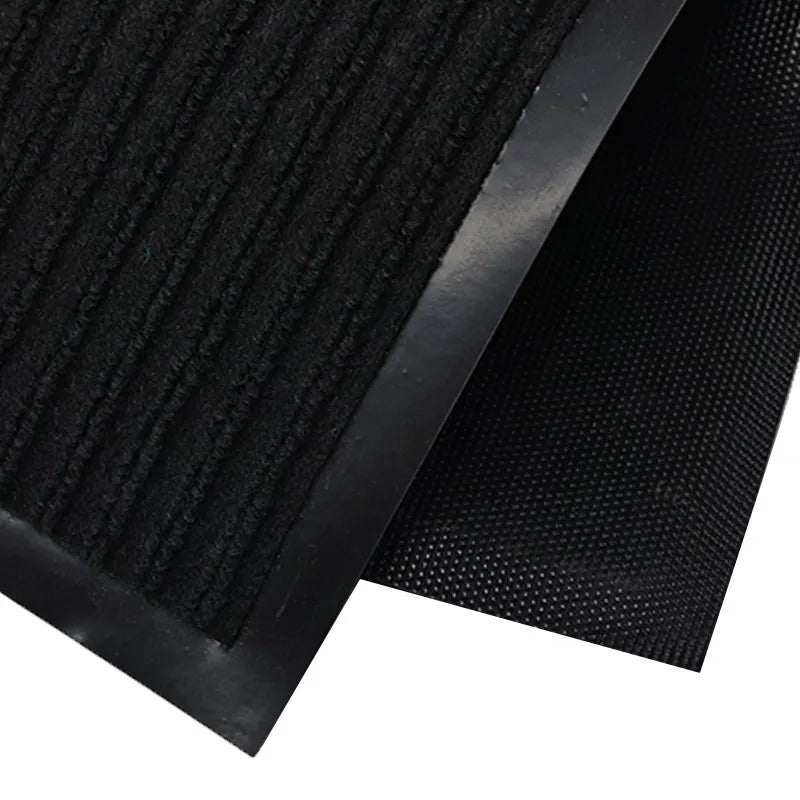 Natural Rubber Welcome Mat - Odorless Anti-Slip Mat