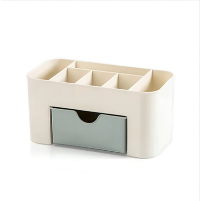 Makeup Organizer with Drawer – Acrylic Brush and Lipstick Holder