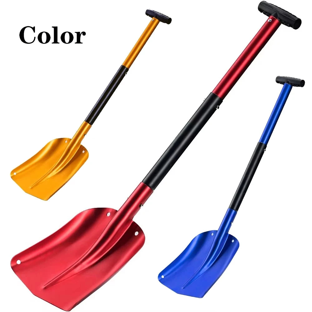 Retractable Snow Shovel - Aluminum Alloy Ice Shovel