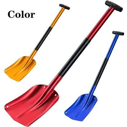 Retractable Snow Shovel - Aluminum Alloy Ice Shovel