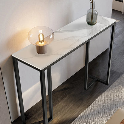 Marble Console Table – Modern Entryway Accent Table