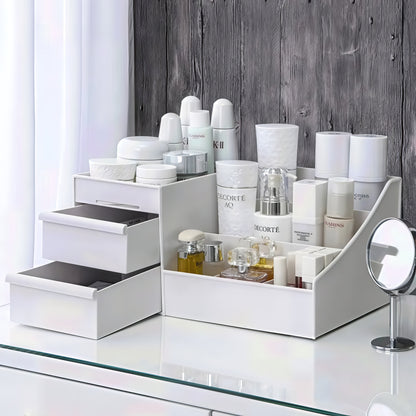 Makeup Storage Drawer – Plastic Desktop Cosmetics Shelf