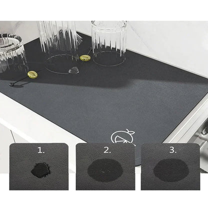 Diatomite Kitchen Mat - Fast-Drying Absorbent Pad