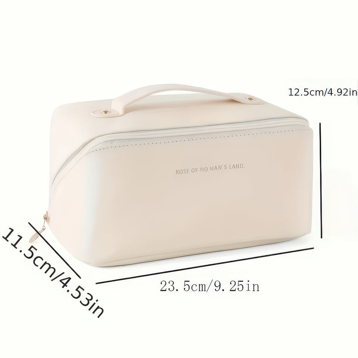 Zippered Makeup Organizer Bag for Travel and Daily Use