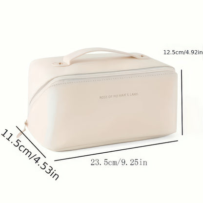 Zippered Makeup Organizer Bag for Travel and Daily Use