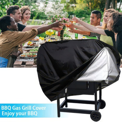 420D Oxford Heavy Duty BBQ Grill Cover, Waterproof and UV-Resistant