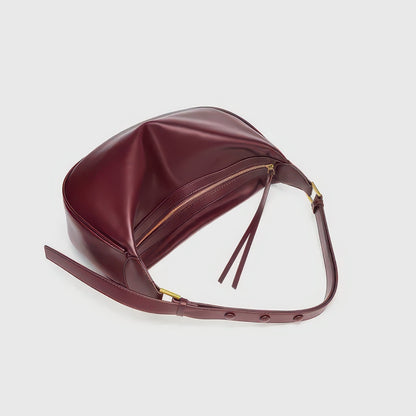 Textured Leather Shoulder and Crossbody Bag for Women