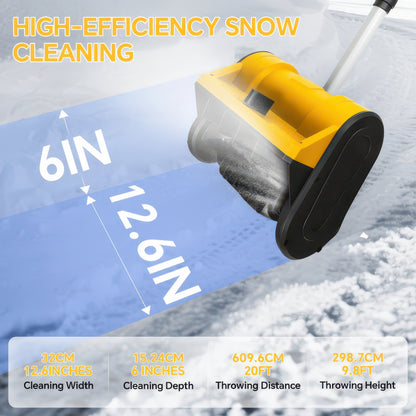 Electric Snow Shovel - Brushless Cordless 500W Shovel