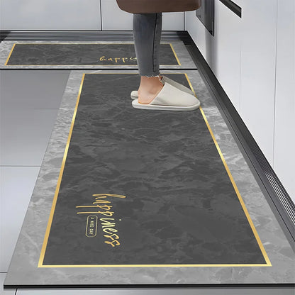 Kitchen Floor Mat – Waterproof Anti-Slip Diatomite Runner