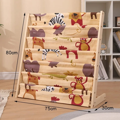 Floor To Ceiling Bookshelf - Solid Wood Book Storage