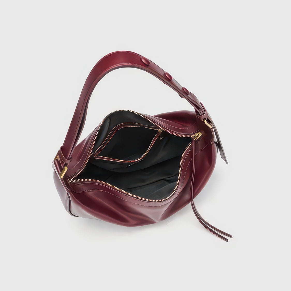 Textured Leather Shoulder and Crossbody Bag for Women