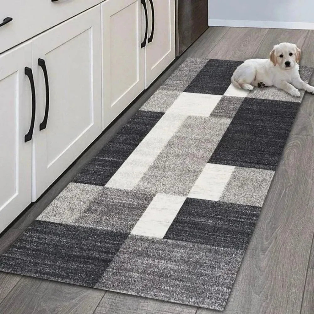 Kitchen Runner Mat - Modern Non-Slip Long Rug