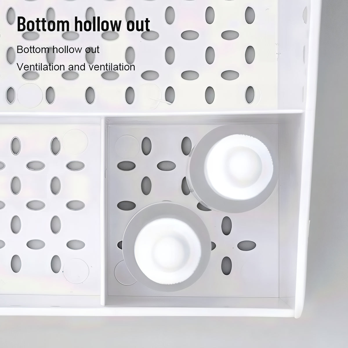 Makeup Storage Drawer – Plastic Desktop Cosmetics Shelf