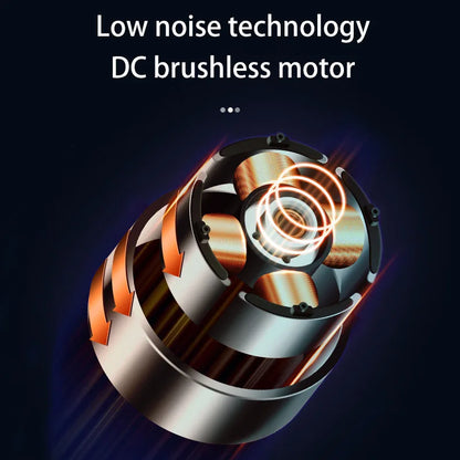 3600mAh USB Rechargeable Desk Fan with Four Speeds