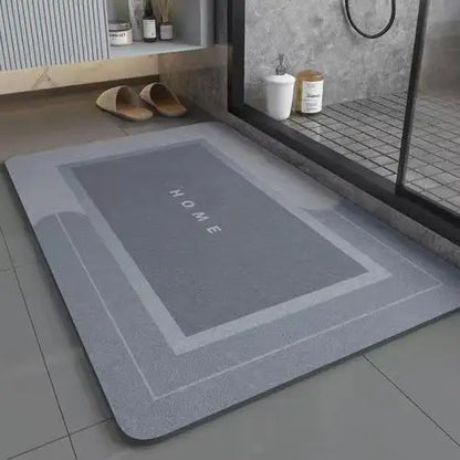 Diatomite Bath Mat - Quick-Dry Anti-Slip Foot Mat