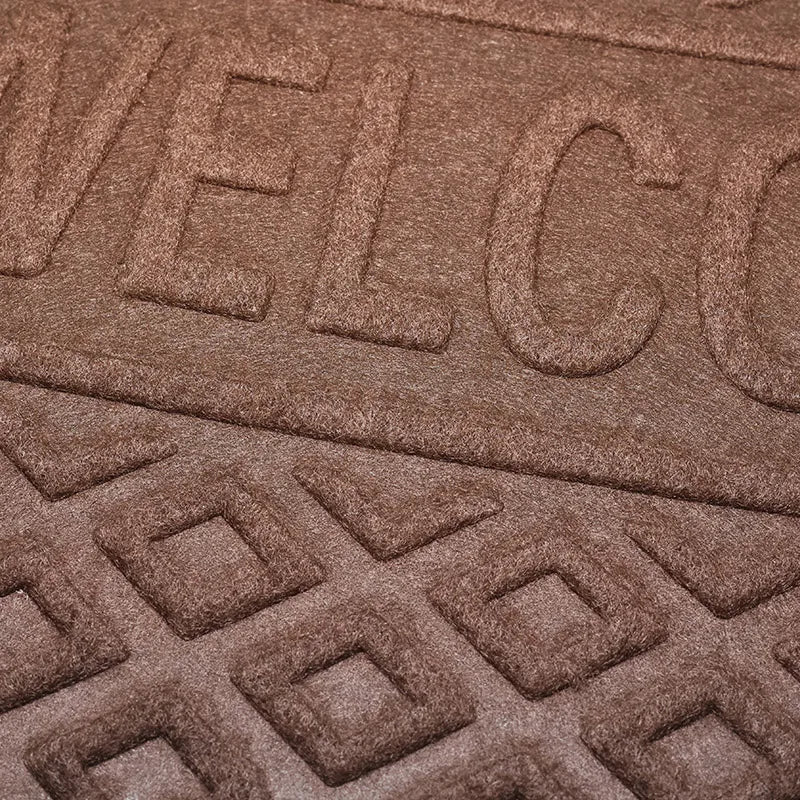 Heavy Duty Welcome Mat - Anti-Slip Rubber Rug