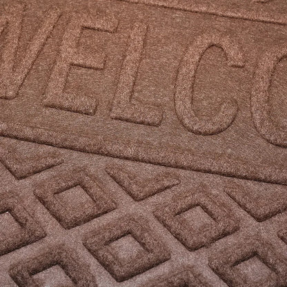 Heavy Duty Welcome Mat - Anti-Slip Rubber Rug