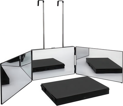 Trifold Makeup Mirror – 360° Adjustable Travel Vanity Mirror