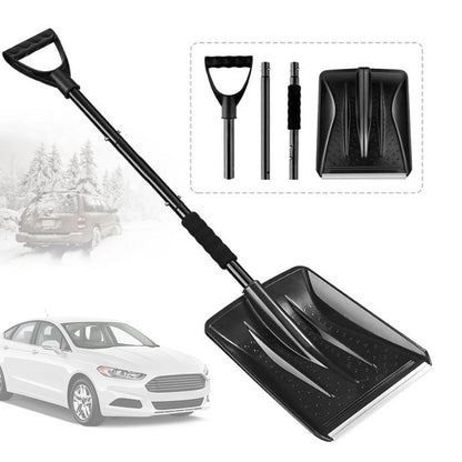 D-Grip Snow Shovel - Adjustable Car Driveway Shovel