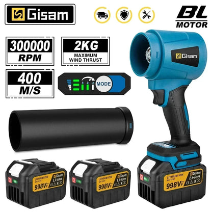 Brushless Leaf Blower - Gisam 300000RPM Turbo Blower