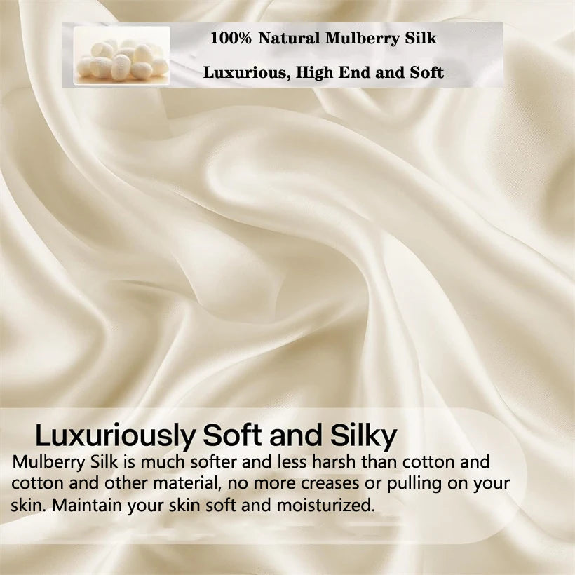Silk Bedding Set – Mulberry Silk Luxury Duvet Cover