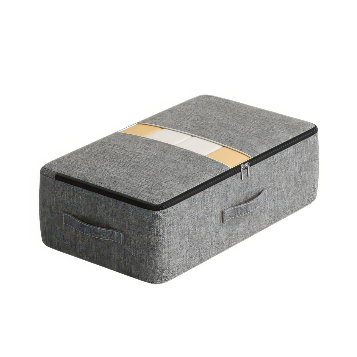 Foldable Under-Bed Storage Bag for Clothing, Quilts, and Blankets