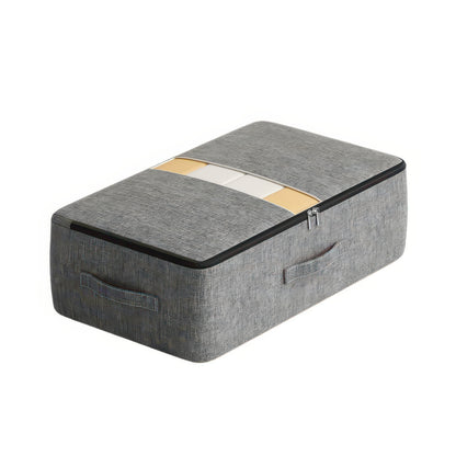 Foldable Under-Bed Storage Bag for Clothing, Quilts, and Blankets