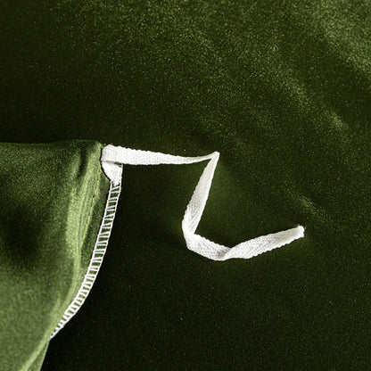 Satin Duvet Cover – Skin-Friendly Solid Color Bedding Set