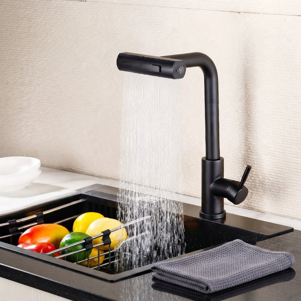 Stainless Steel Kitchen Faucet - MapleFair Pull-Out Faucet