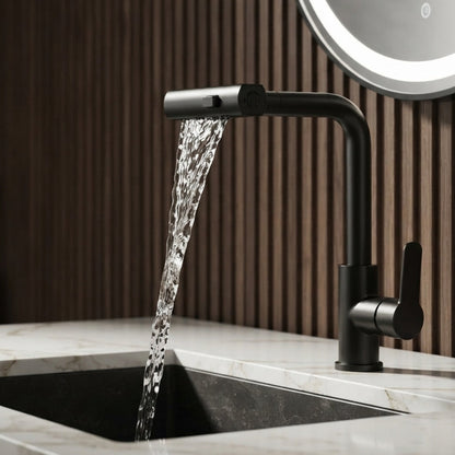 Stainless Steel Kitchen Faucet - MapleFair Pull-Out Faucet