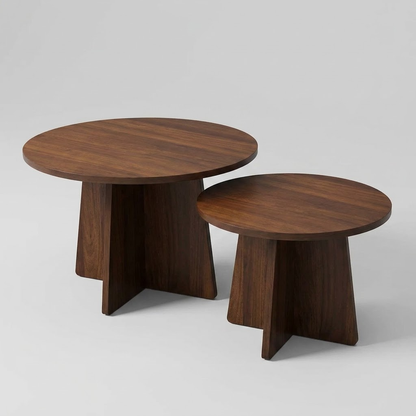 Small Tea Table – Wooden Side Table for Living Room