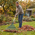 Garden Leaf Rake Head - 22-Tooth Durable Iron Rake