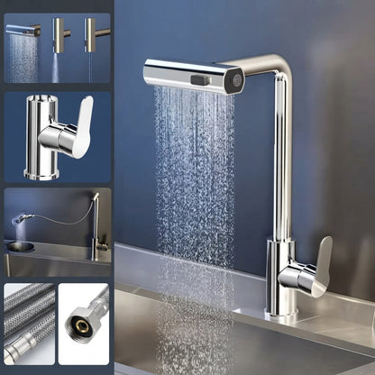 Stainless Steel Kitchen Faucet - MapleFair Pull-Out Faucet